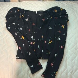 C/MEO Collective Puff Sleeve Blouse